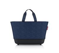 Reisenthel BE4113 SHOPPINGBASKET HERRINGBONE DARK BLUE Gym Bag Mujer HERRINGBONE DARK BLUE Tamaño Unica
