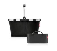 reisenthel Bolsa de transporte + organizador. Organizador de bolsas funcional: para aún más pedido en tu cesta de la compra reisenthel, Black