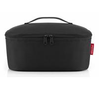 reisenthel coolerbag M Pocket - Bolsa térmica para Transportar Comida, Hecha de Botellas Pet recicladas, para Llevar la Comida al Trabajo o al Colegio, en Negro