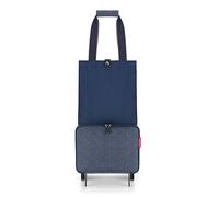 reisenthel carro de la compra Foldable Trolley Herringbone Dark Blue