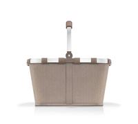 reisenthel Carrybag - Cesta de la compra estable con mucho espacio de almacenamiento y práctico bolsillo interior, diseño elegante y resistente al agua