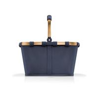reisenthel Carrybag - Cesta de la compra estable con mucho espacio de almacenamiento y práctico bolsillo interior, diseño elegante y resistente al agua, Midnight Gold
