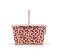 reisenthel Carrybag - Cesta de la Compra Estable con Mucho Espacio de Almacenamiento y práctico Bolsillo Interior, diseño Elegante y Resistente al Agua, Smiley Leo Blush, Formal