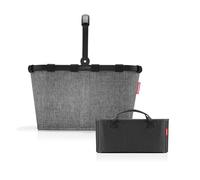 reisenthel Carrybag + Organizador: organizador de bolsillo funcional: para aún más orden en tu cesta de la compra reisenthel, Twist Silver + Black