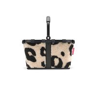 reisenthel Carrybag XS Teddy Leo Cream - Cesta de la compra estable con práctico bolsillo interior, diseño elegante e impermeable