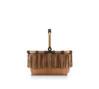 reisenthel Carrybag XS - Cesta de la compra estable tamaño XS con práctico bolsillo interior, diseño elegante e impermeable, Western, 33,5 x 21 x 19,5 cm, Western