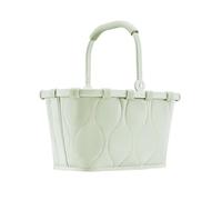 reisenthel Carrybag XS puffer iced matcha - Cesta de la compra estable con práctico bolsillo interior - Diseño elegante e impermeable