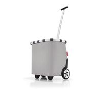 reisenthel Carrycruiser - Carro de la Compra portátil con Marco de Aluminio Resistente, Correa para el Hombro y Bolsillo Interior de Malla extraíble - Hecho de Material Impermeable