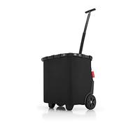 reisenthel carrycruiser Frame - Carro de la Compra de Dos Ruedas portátil con Correa Ajustable para Hombro, Estructura Estable de Aluminio, Material Resistente al Agua, en Negro