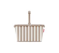 REISENTHEL Cesta de la compra - Carrybag Summerstripes marrón claro