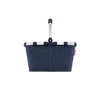 Reisenthel Bolsa de compras Carrybag 48cm, estable, resistente al agua, bolsillo interior Twist Navy