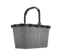 reisenthel carrybag - Robusta cesta de la compra con mucho espacio de almacenamiento y práctico bolsillo interior, diseño elegante y repelente al agua, en plata Twist silver