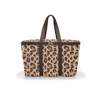 reisenthel Coolerbag - Bolsa isotérmica de Tejido de poliéster Ideal para el Picnic, la Compra y los Viajes, Leo Macchiato, Normal, Coolerbag Leo Macchiato