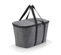 reisenthel coolerbag - Bolsa térmica de Tejido de poliéster y Material de Calidad, Adecuada para picnics, Compras y desplazamientos, en Plata Twist Silver