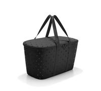reisenthel Coolerbag Glossy Dots Black - Bolsa isotérmica de tejido de poliéster de alta calidad, ideal para picnic, compras y viajes