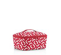 reisenthel coolerbag M Pocket - Bolsa térmica para Transportar Comida, Hecha de Botellas Pet recicladas, para Llevar la Comida al Trabajo o al Colegio, en Signature Rojo