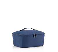 reisenthel coolerbag M Pocket - Bolsa térmica para Transportar Comida, Hecha de Botellas Pet recicladas, para Llevar la Comida al Trabajo o al Colegio, en Azul Marino
