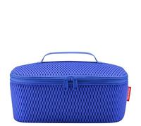reisenthel Coolerbag M Pocket mesh Royal Blue - Bolsa isotérmica con parte superior de botellas de PET recicladas, ideal para el almuerzo de viaje