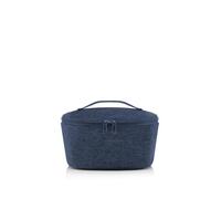 reisenthel Coolerbag S Pocket Twist Navy - Bolsa isotérmica con parte superior de botellas de PET recicladas, ideal para el almuerzo de viaje