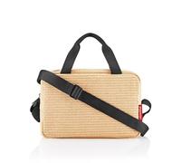 reisenthel Coolerbag-to-go - Bolsa isotérmica para Llevar el Almuerzo, Ideal para picnics, la Oficina y Viajes, Raffia Negro, Normal, Coolerbag To Go