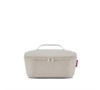 Reisenthel coolerbag xl twist silver - bolsa nevera xl de tejido de po