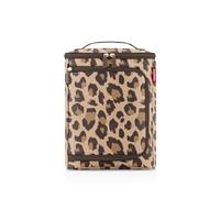 Reisenthel Bolsa isotérmica Coolerbox Leo Macchiato, flexible con dos aperturas, marrón