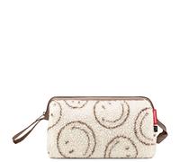 reisenthel Travelcosmetic - Bolsa de Viaje para cosméticos, Resistente, práctica y Resistente, Correa de Mano, Material Repelente al Agua, Peluche de Chocolate Sonriente, One Size, Clásico