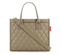 reisenthel Daily Bolsa de compras 42 cm Compartimento para el portátil verde oliva