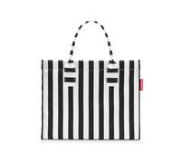 reisenthel Daily shopper - Bolso de mano moderno y recto para cualquier ocasión - práctico bolso de mano, lo suficientemente grande para tus compras y tus objetos cotidianos, Summerstripes Black