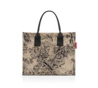 reisenthel Daily shopper jacquard brown - Bolso de mano moderno y recto para cualquier ocasión - práctico bolso de mano, lo suficientemente grande para tus compras y tus objetos cotidianos