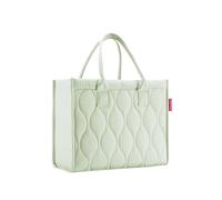 reisenthel Daily shopper puffer iced matcha - Bolso moderno y recto para cualquier ocasión - práctico bolso de mano, lo suficientemente grande para tus compras y tus objetos cotidianos