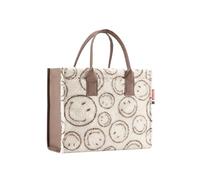 reisenthel Daily shopper Smiley® - Bolso de mano moderno y recto para cualquier ocasión, práctico bolso de mano, lo suficientemente grande para tus compras y tus objetos cotidianos