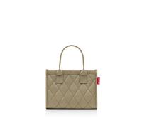 reisenthel Daily shopper XS - La versión más pequeña de nuestra tienda moderna y aerodinámica - un práctico bolso cruzado rectangular., Rhombus Olive, Mittelgroße