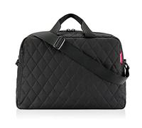 reisenthel duffelbag M Rhombus Black - Bolsa de Viaje Elegante y versátil - tamaño de Equipaje de Mano, Couleur:Rhombus Black