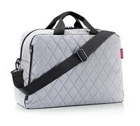 reisenthel Duffelbag Rhombus Equipaje- Bolsa para Prendas, Unisex Adulto, Light Grey, Talla única