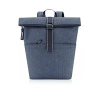 Reisenthel EK4113 ROLLTOP BACKPACK HERRINGBONE DARK BLUE Gym Bag Mujer HERRINGBONE DARK BLUE Tamaño Unica
