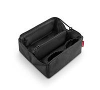 reisenthel Estuche plegable Boxy Cosmetic: compañero de viaje óptimo con mucho espacio de almacenamiento. 2 compartimentos interiores: para más orden, Negro, De tamaño mediano
