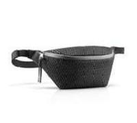 reisenthel extralite Beltbag - Bolsa de Cintura extraligera, Elegante riñonera para Exteriores, Hecha de Material de Malla Ligera, Malla, Negro, 30x15x10,5 cm (H x L x B), Bolsa de cinturón extralite