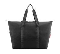 reisenthel extralite Weekender L - Bolsa de deporte, bolsa de viaje, equipaje de mano, homologado Ryanair, extra ligera, 42 l, malla, negro, large, extralite weekender L