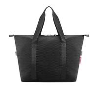 reisenthel extralite Weekender M - Bolsa de deporte, bolsa de viaje, equipaje de mano, homologado Ryanair, extra ligera, 28 l, malla, negro, medium, extralite Weekender M