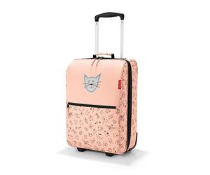 Reisenthel IL3064 Tranvía 19L Poliéster Negro, Rosa bolsa de equipaje - Bolsa de viaje (Tranvía, Negro, Rosa, Extra-pequeño, Poliéster, 2 rueda(s), Cremallera)