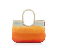 reisenthel Loopshopper L - Bolsa resistente con prácticos compartimentos de botellas de PET recicladas - Diseño encantador e impermeable dorado, Malla tropical, large, muertos