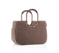 reisenthel Loopshopper L - Bolsa resistente con prácticos compartimentos de botellas de PET recicladas, diseño encantador e impermeable, color dorado, Chocolate de peluche, L, BAGUtility