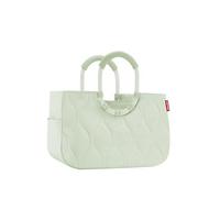 reisenthel Loopshopper M - Bolsa resistente con prácticos compartimentos de botellas de PET recicladas - Elegancia al comprar, mucha función incluida, Tampón Iced Matcha, M