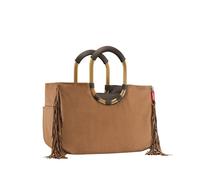 reisenthel Loopshopper M - Bolsa robusta con prácticos compartimentos en botellas PET recicladas, elegancia durante la compra, muchas funciones incluidas, Western, m, casual y elegante