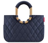 reisenthel loopshopper M / Bolso shopper 40 cm (frame rhombus midnight gold)