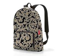 reisenthel mini maxi rucksack baroque marble - mochila compacta plegable - repelente al agua