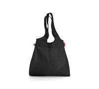 Reisenthel Mini Maxi Shopper L Black Gym Bag, Synthetic, Unica