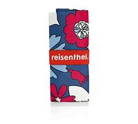 reisenthel mini maxi shopper plus florist indigo - bolsa de la compra plegable de atractivo diseño - resistente al agua
