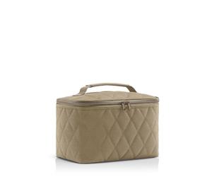 Reisenthel ML5046 COSMETIC CASE RHOMBUS OLIVE Gym Bag Mujer RHOMBUS OLIVE Tamaño Unica
